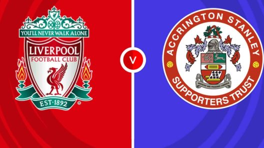 مشاهدة مباراة ليفربول وأكرينجتون ستانلي بث مباشر اليوم 11-1-2025 موقعة آنفيلد في كأس الإتحاد الإنجليزي