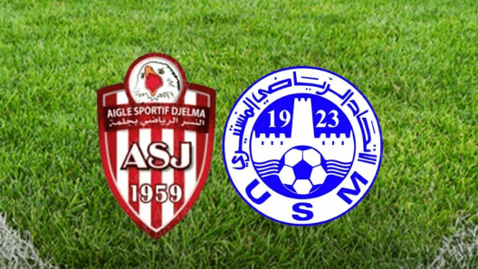 مشاهدة مباراة الاتحاد المنستيري ونسر جلمة بث مباشر اليوم 26-4-2025 قمة ملعب مصطفى بن جنات