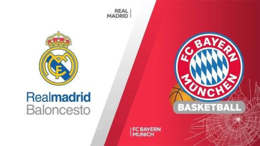مشاهدة مباراة ريال مدريد وبايرن ميونخ بث مباشر اليوم 18-4-2025 نهائي الدوري الاوروبي لكرة السلة
