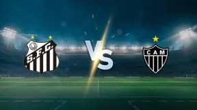 مشاهدة مباراة سانتوس وأتلتيكو مينيرو بث مباشر اليوم 14-9-2025 قمة إم آر في أرينا