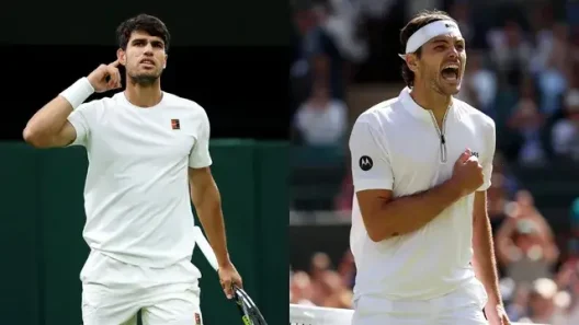 مشاهدة مباراة كارلوس الكاراز وتايلور فريتز بث مباشر اليوم 11-7-2025 نصف نهائي بطولة ويمبلدون للتنس