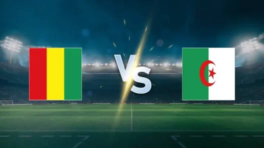 مشاهدة مباراة الجزائر وغينيا بث مباشر اليوم 8-9-2025 قمة الخضر على المركب الرياضي محمد الخامس