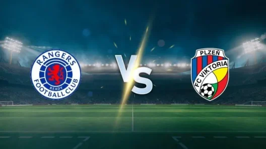 مشاهدة مباراة جلاسكو رينجرز وفيكتوريا بلزن بث مباشر اليوم 12-8-2025 قمة دوسان أرينا