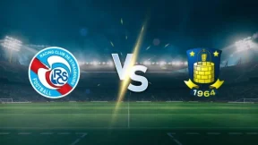 مشاهدة مباراة ستراسبورج وبروندبي بث مباشر اليوم 21-8-2025 قمة دو لا مينو