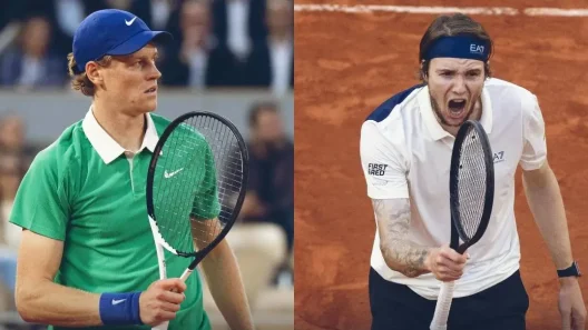 مشاهدة مباراة يانيك سينر وألكسندر بوبليك بث مباشر اليوم 1-9-2025 بطولة أمريكا المفتوحة للتنس