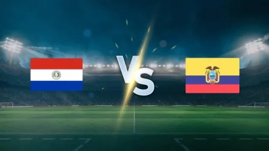 مشاهدة مباراة باراغواي والإكوادور بث مباشر اليوم 4-9-2025 قمة استاد ديفينسوريس ديل تشاكو