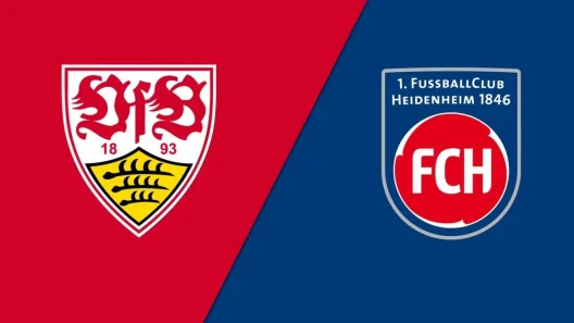 مشاهدة مباراة شتوتجارت وهايدنهايم بث مباشر اليوم 5-10-2025 قمة إم إتش بي أرينا