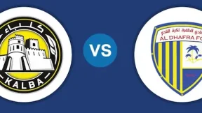 مشاهدة مباراة الظفرة وكلباء بث مباشر اليوم 1-11-2025 قمة استاد حمدان بن زايد آل نهيان