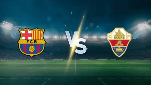 مشاهدة مباراة برشلونة وإلتشي بث مباشر اليوم 2-11-2025 قمة لويس كومبانيس الأولمبي