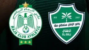 مشاهدة مباراة الأهلي السعودي والرجاء المغربي بث مباشر اليوم 12-10-2025 قمة ملعب الأمير محمد العبدالله الفيصل الودية