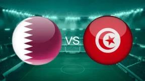 مشاهدة مباراة قطر وتونس بث مباشر اليوم 7-12-2025 قمة استاد البيت العربية