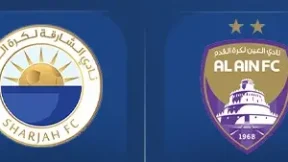 مشاهدة مباراة الشارقة والعين بث مباشر اليوم 2-1-2026 قمة الملك ضد الزعيم المنتظرة في دوري أدنوك