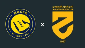 مشاهدة مباراة النصر والحزم بث مباشر اليوم 21-2-2026 قمة الأول بارك بالرياض