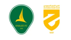 مشاهدة مباراة الخليج والحزم بث مباشر اليوم 6-3-2026 قمة ملعب الأمير محمد بن فهد بالدمام