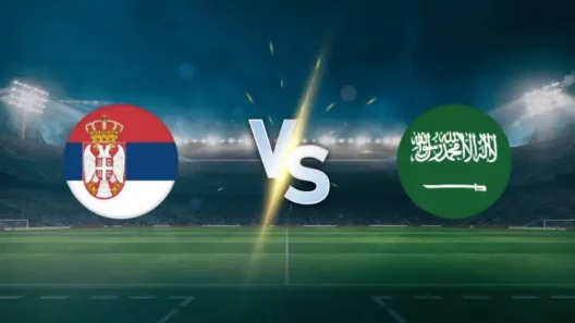 مشاهدة مباراة السعودية وصربيا بث مباشر اليوم 31-3-2026 قمة الأخضر على تي إس سي أرينا وديا