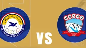 مشاهدة مباراة الزوراء وزاخو بث مباشر اليوم 8-4-2026 ضمن الدوري العراقي