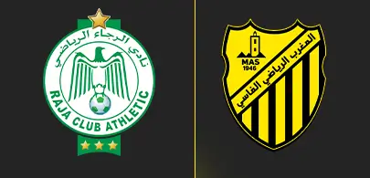 مشاهدة مباراة الرجاء والمغرب الفاسي بث مباشر اليوم 6-5-2026 قمة المركب الرياضي لفاس