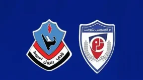 مشاهدة مباراة بترول أسيوط ومنتخب السويس بتروجيت بث مباشر اليوم 22-8-2026 قمة ستاد برج العرب