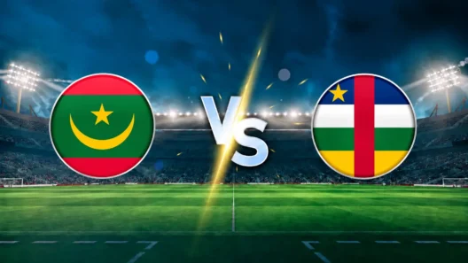 مشاهدة مباراة موريتانيا وأفريقيا الوسطى بث مباشر اليوم 24-9-2026 قمة ملعب العربي الزاولي
