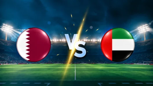 مشاهدة مباراة قطر والإمارات بث مباشر اليوم 30-9-2026 قمة العنابي ضد عيال زايد المرتقبة خليجيا