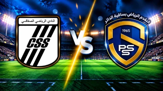 مشاهدة مباراة النادي الصفاقسي وساقية الداير بث مباشر اليوم 10-10-2026 قمة ملعب الطيب المهيري